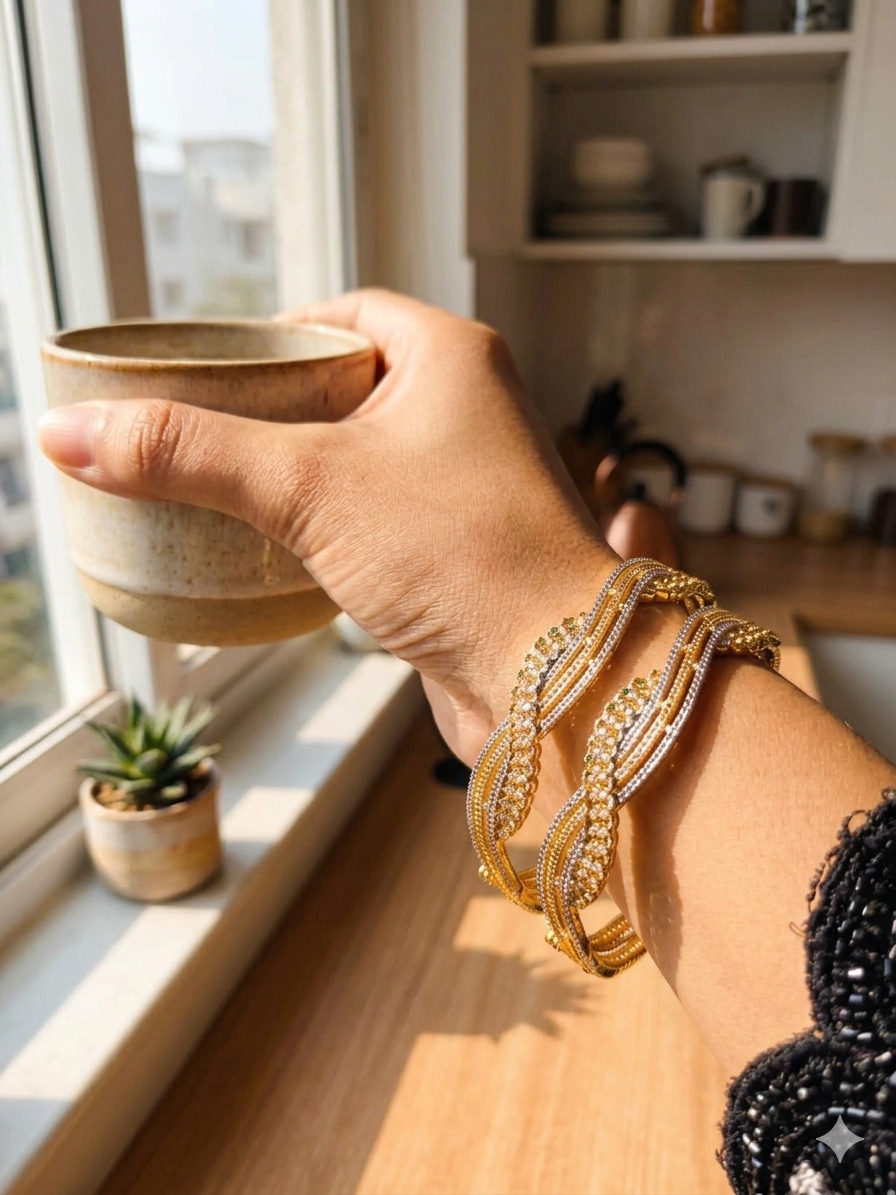 Anti-Tarnish Daily Wear Bangles