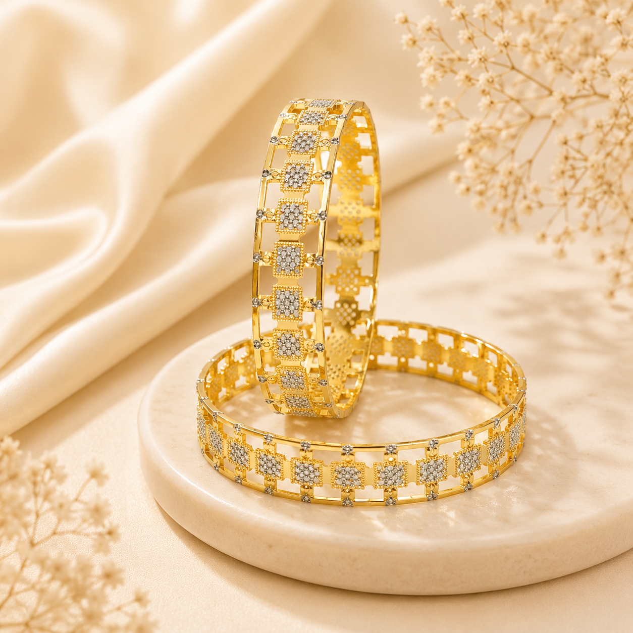 Cube Luxe Bangles 