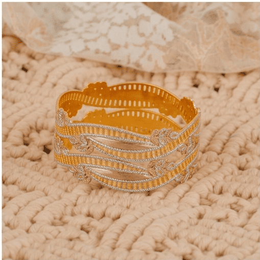 Elegant Rose Gold Bangles Polish - Image 3