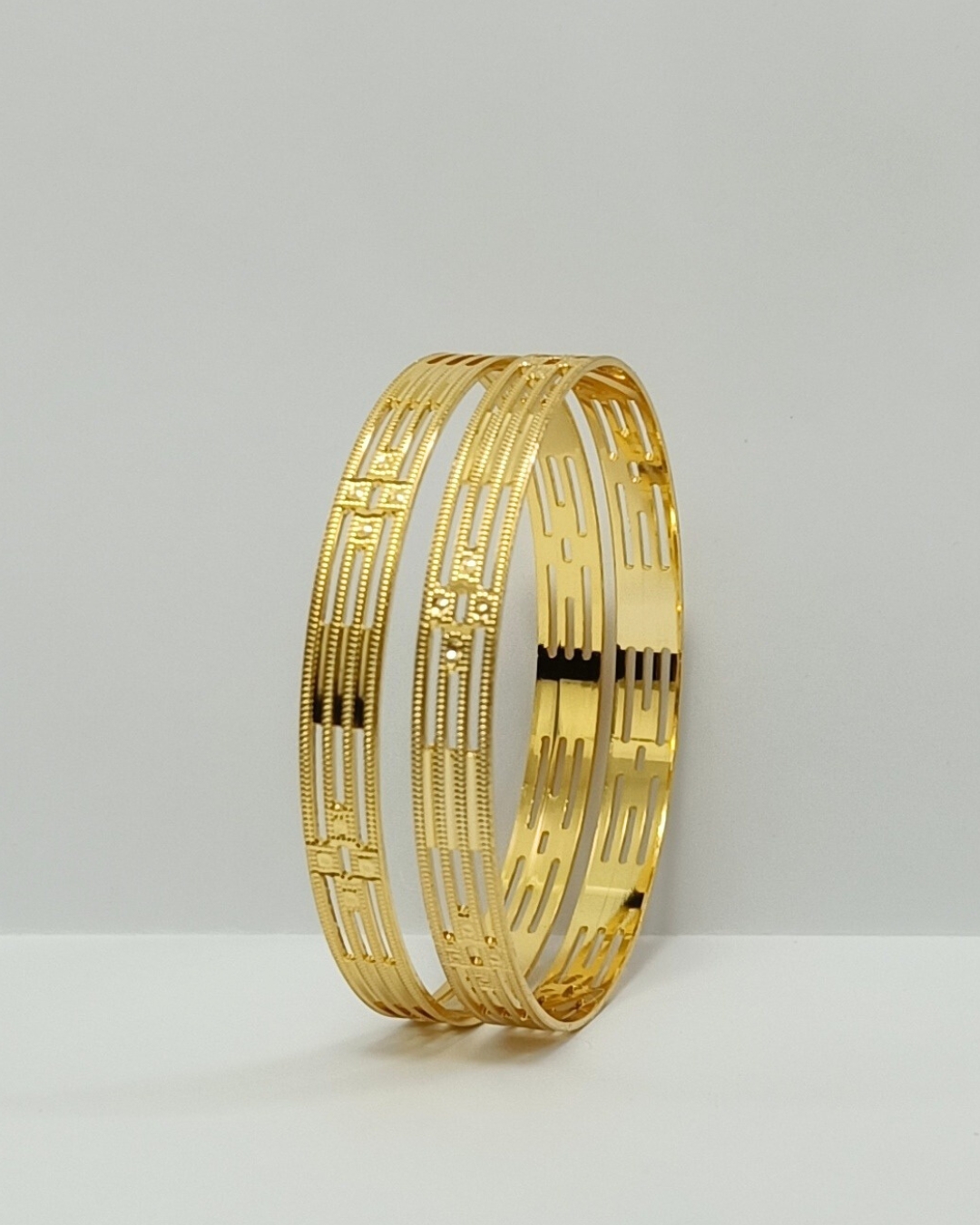 Linear Luxe Bangles - Image 3